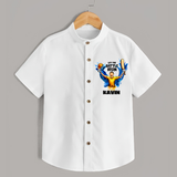 Let The Battle Begin SHIRT – Match Day Outfit - WHITE - 0 - 6 Months Old (Chest 23")