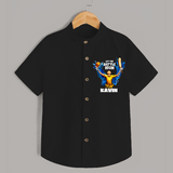Let The Battle Begin SHIRT – Match Day Outfit - BLACK - 0 - 6 Months Old (Chest 23")