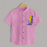 Yellow Army Forever SHIRT – Cricket Fan Inspired - BABY PINK - 0 - 6 Months Old (Chest 23")