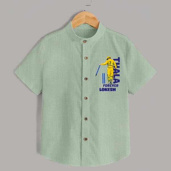 Yellow Army Forever SHIRT – Cricket Fan Inspired - MINT GREEN - 0 - 6 Months Old (Chest 23")