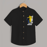 Yellow Army Forever SHIRT – Cricket Fan Inspired - BLACK - 0 - 6 Months Old (Chest 23")