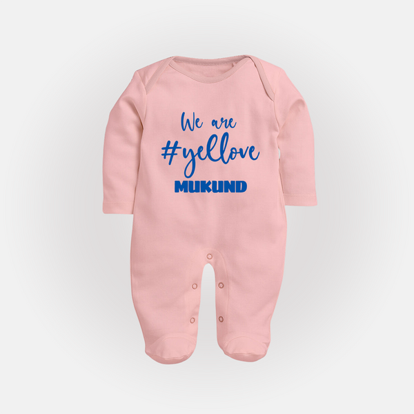 We Love Yellow FULL BODY SUIT – Color Fan Edition - BABY PINK - New Born (Chest 7.5")