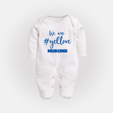 We Love Yellow FULL BODY SUIT – Color Fan Edition - WHITE - New Born (Chest 7.5")