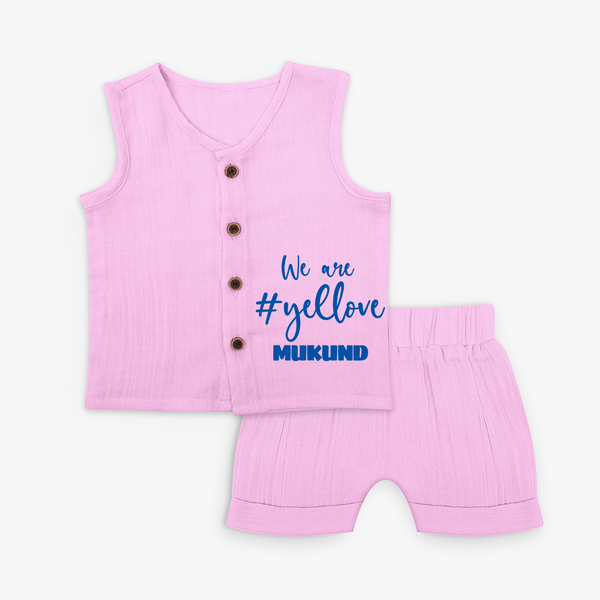 We Love Yellow jabla – Color Fan Edition - BABY PINK - 0 - 3 Months Old (Chest 9.8")