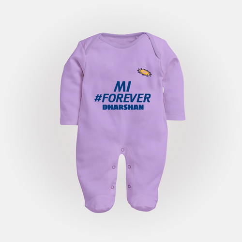 MI #Forever - Get Set For IPL Madness With Our Customized IPL-Themed Sleep Suit For Babies With Name