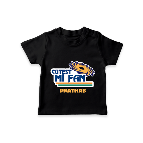 Cutest MI Fan - Get Set For IPL Madness With Our Customized IPL-Themed T-Shirt For Kids With Name