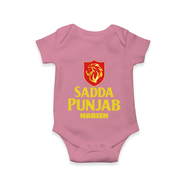 Sadda Punjab - Bring Home The Stadium Vibe With Our Customized IPL Special Romper For Babies With Name - ONION - 0 - 3 Months Old (Chest 16")