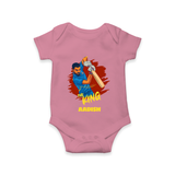 The King - Turn Every IPL Moment Into A Style Statement With Our Customized IPL-Themed Romper For Babies With Name - ONION - 0 - 3 Months Old (Chest 16")