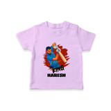 Future Match Winner TSHIRT – Personalized Cricket Outfit - LILAC - 0-5 Months Old (Chest 17")