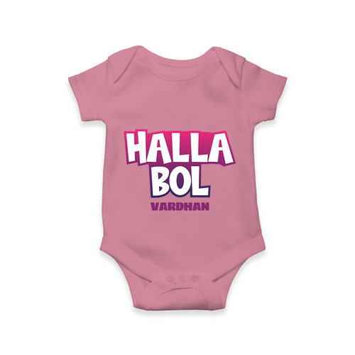Halla Bol - Make Every Match Day Special With Our Customized IPL-Themed Romper For Babies With Name