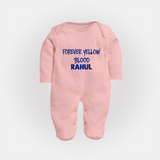 Yellow Vibes Forever FULL BODY SUIT – Fan Edition - BABY PINK - New Born (Chest 7.5")
