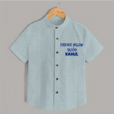 Yellow Vibes Forever SHIRT – Fan Edition - ARCTIC BLUE - 0 - 6 Months Old (Chest 23")