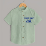 Yellow Vibes Forever SHIRT – Fan Edition - MINT GREEN - 0 - 6 Months Old (Chest 23")