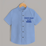 Yellow Vibes Forever SHIRT – Fan Edition - SKY BLUE - 0 - 6 Months Old (Chest 23")