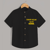 Yellow Vibes Forever SHIRT – Fan Edition - BLACK - 0 - 6 Months Old (Chest 23")