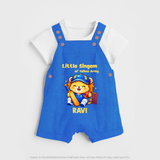 Little Champ of Yellow Army DUNGAREE - COBALT BLUE - 0 - 5 Months Old (Chest 18")