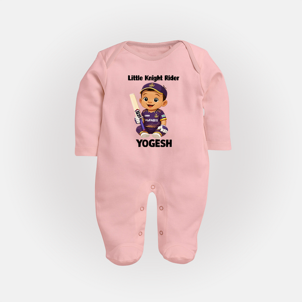 Purple Power Kid FULL BODY SUIT – Cute Cricket Outfit - BABY PINK - New Born (Chest 7.5")