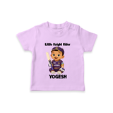 Purple Power Kid TSHIRT – Cute Cricket Outfit - LILAC - 0-5 Months Old (Chest 17")