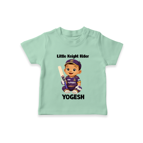 Purple Power Kid TSHIRT – Cute Cricket Outfit - MINT GREEN - 0-5 Months Old (Chest 17")