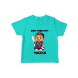 Purple Power Kid TSHIRT – Cute Cricket Outfit - TEAL - 0-5 Months Old (Chest 17")