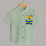 Cutest Fan in the Stadium SHIRT - MINT GREEN - 0 - 6 Months Old (Chest 23")