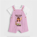 Little Cricket Princess DUNGAREE - BABY PINK - 0 - 5 Months Old (Chest 18")