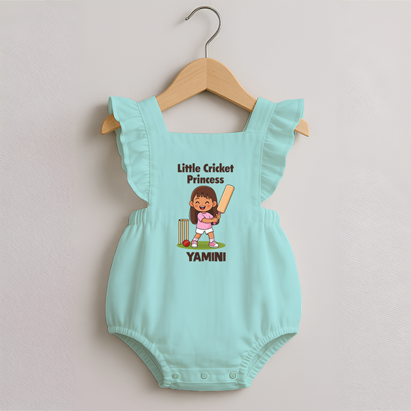 Little Cricket Princess ROMPER FROCK - MINT GREEN - 0 - 3 Months Old (Chest 19")