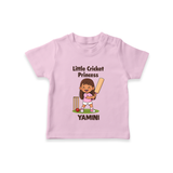 Little Cricket Princess TSHIRT - BABY PINK - 0-5 Months Old (Chest 17")