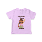 Little Cricket Princess TSHIRT - LILAC - 0-5 Months Old (Chest 17")