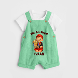 Royal Cricket Kid DUNGAREE - GREEN - 0 - 5 Months Old (Chest 18")