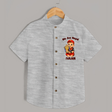 Royal Cricket Kid SHIRT - GREY - 0 - 6 Months Old (Chest 23")