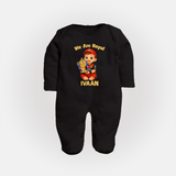 Royal Cricket Kid FULL BODY SUIT - BLACK - New Born (Chest 7.5")