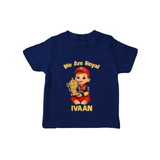 Royal Cricket Kid TSHIRT - NAVY BLUE - 0-5 Months Old (Chest 17")