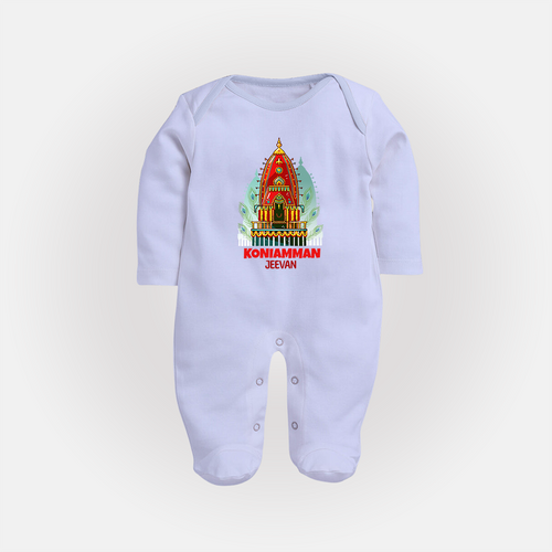 Koniamman Perunthiruvizha, A Cultural Extravaganza - Customized Sleep Suit For Babies With Name