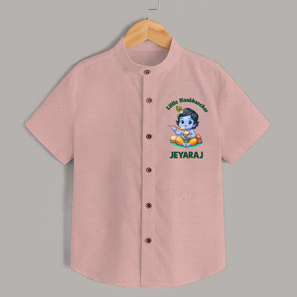 Little Maakhan Chor Butter Delight Print Shirt