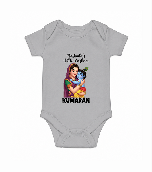 Yashoda’s Little Krishna Blessings Print Romper