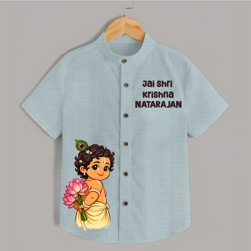 Jai Shri Krishna Divine Little Krishna Printed Shirt