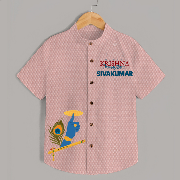 Little Govinda Flute Player Printed Shirt