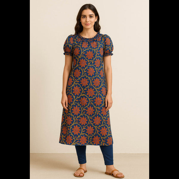 Scarlet Nightfall Kurta