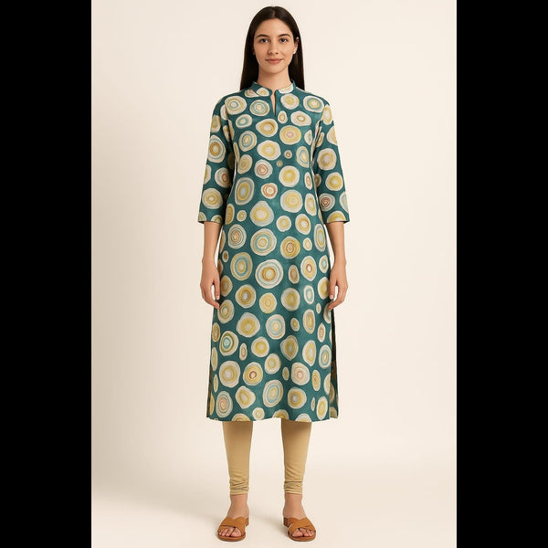 Peacock Mirage Kurta
