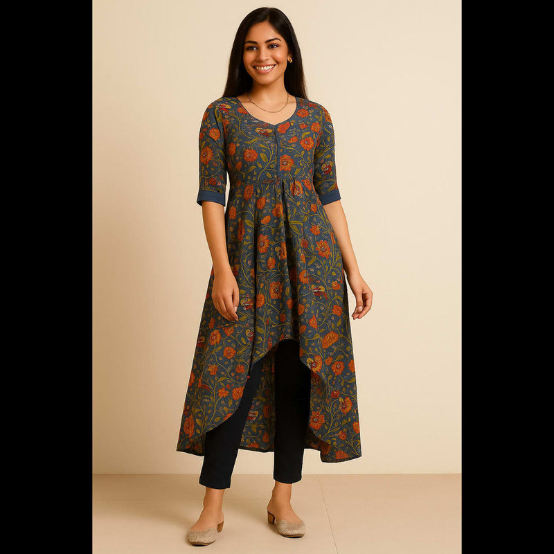 Cloud Ember Kurta
