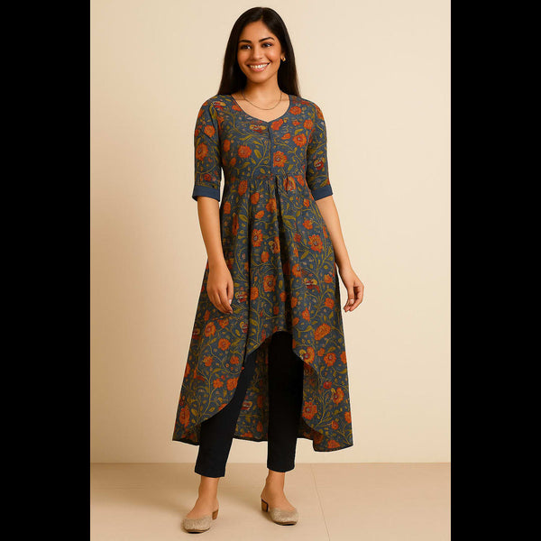 Cloud Ember Kurta