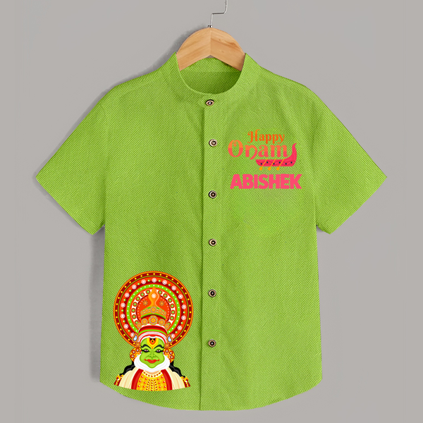 Happy Onam Mini Kathakali Personalized Shirt