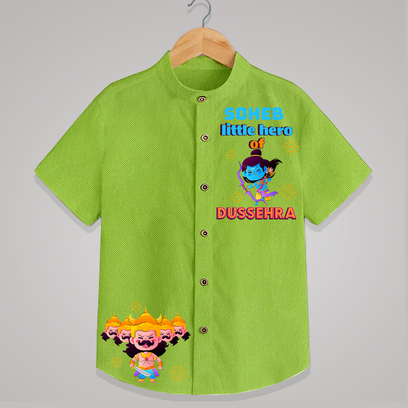 Little Hero Of Dussehra - Customized Shirt For Kids