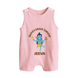 Shiva's Little Dancer Romper Suit | Custom Romper Suit for Shiva's Cosmic Child - BABY PINK - 0 - 5 Months Old (Chest 18")