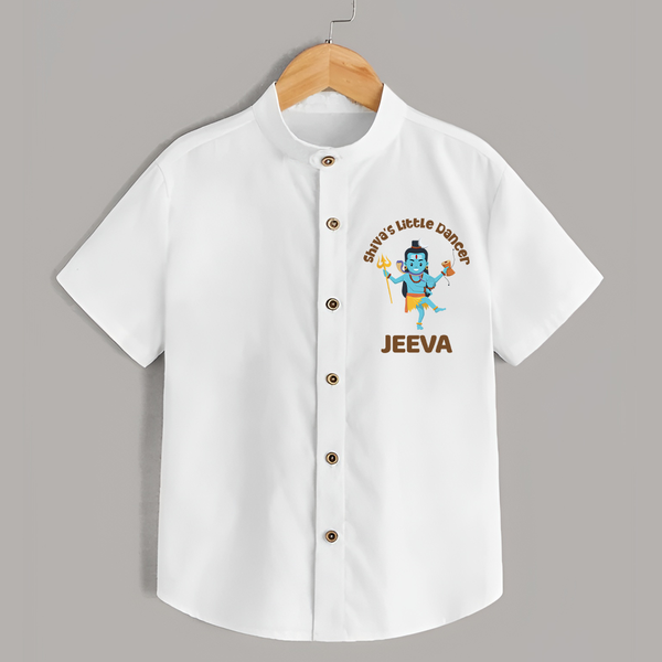 Shiva's Little Dancer Shirt | Custom Shirt for Shiva's Cosmic Child - WHITE - 0 - 6 Months Old (Chest 23")