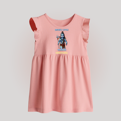Shiva's Little Warrior Baby Frock | Custom Baby Frock for Lord Shiva's Devotee