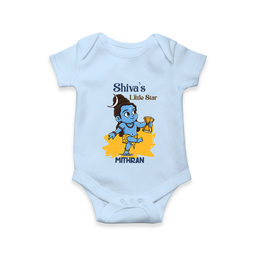 Shiva's Little Star - Maha Shivaratri Customized Romper For Babies With Name