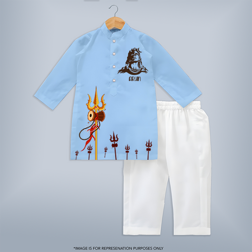 Shiva Kurta Set | Personalized Baby Kurta Set for the Blessings of Lord Shiva