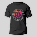 Om Namah Shivaya Customized T-Shirt For Adult - BLACK - S (Chest 19")